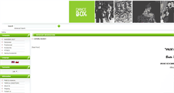 Desktop Screenshot of dancebox.eu